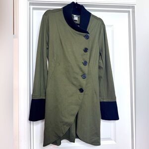 🆕 Venus Womens’s Knit Asymmetrical Button-Front Jacket Shacket Sweater